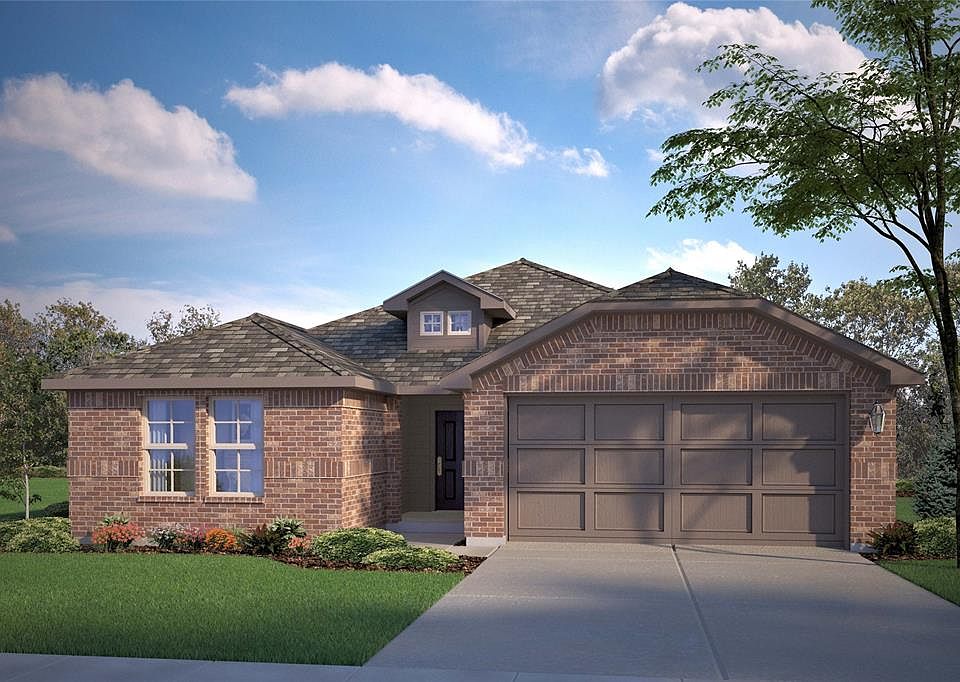 D.R. Horton's Taylor floorplan, elevation C. All Home and community information, including pricing, included features, terms, availability and amenities, are subject to change at any time without notice or obligation. All Drawings, pictures, photographs, video, square footages, floor plans, elevations, features, colors and sizes are approximate for illustration purposes only and will vary from the homes as built.
