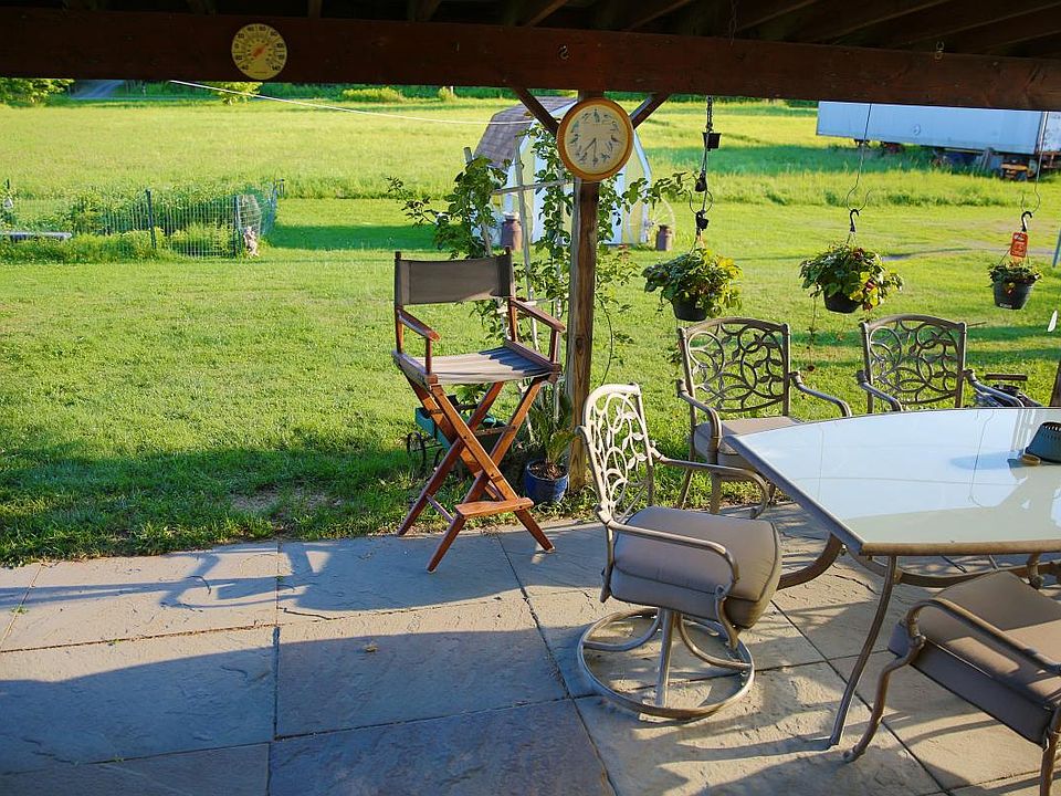 Backyard patio