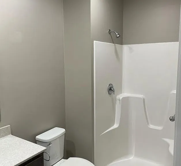 Master shower