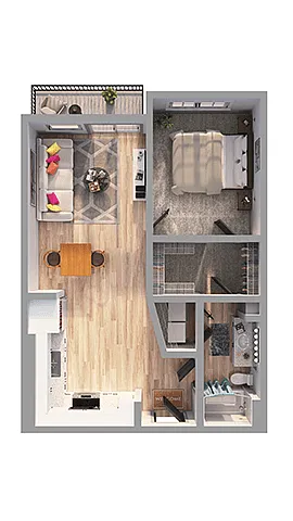 Floor plan A1C