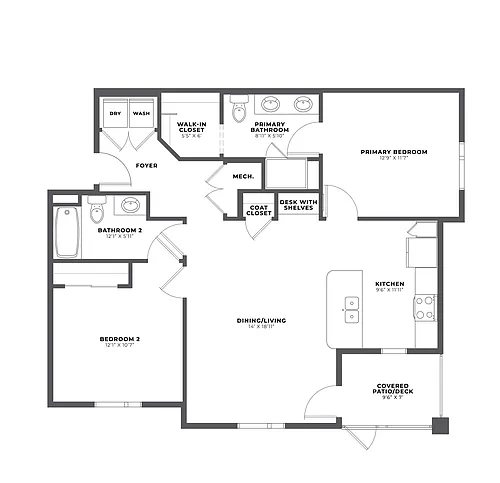 Floor plan Poudre