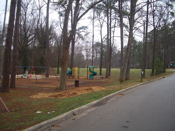 overlooking park and creek