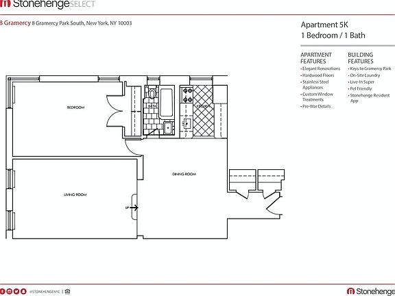 2nd image of 8 Gramercy Park S APT 5K