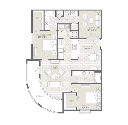 Floor plan B7