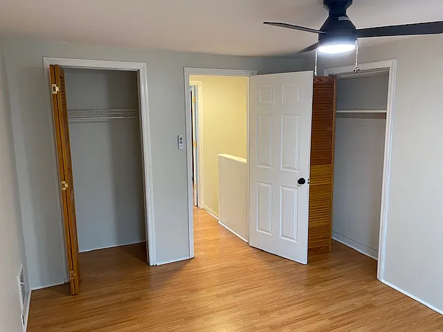 3rd Fl Front Bedroom with 2 closets