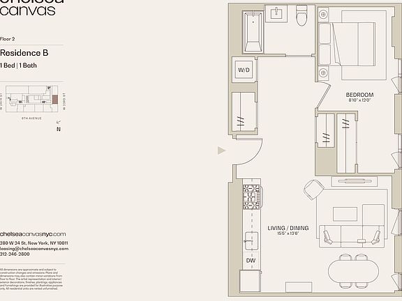 2nd image of 280 W 24th St #2B