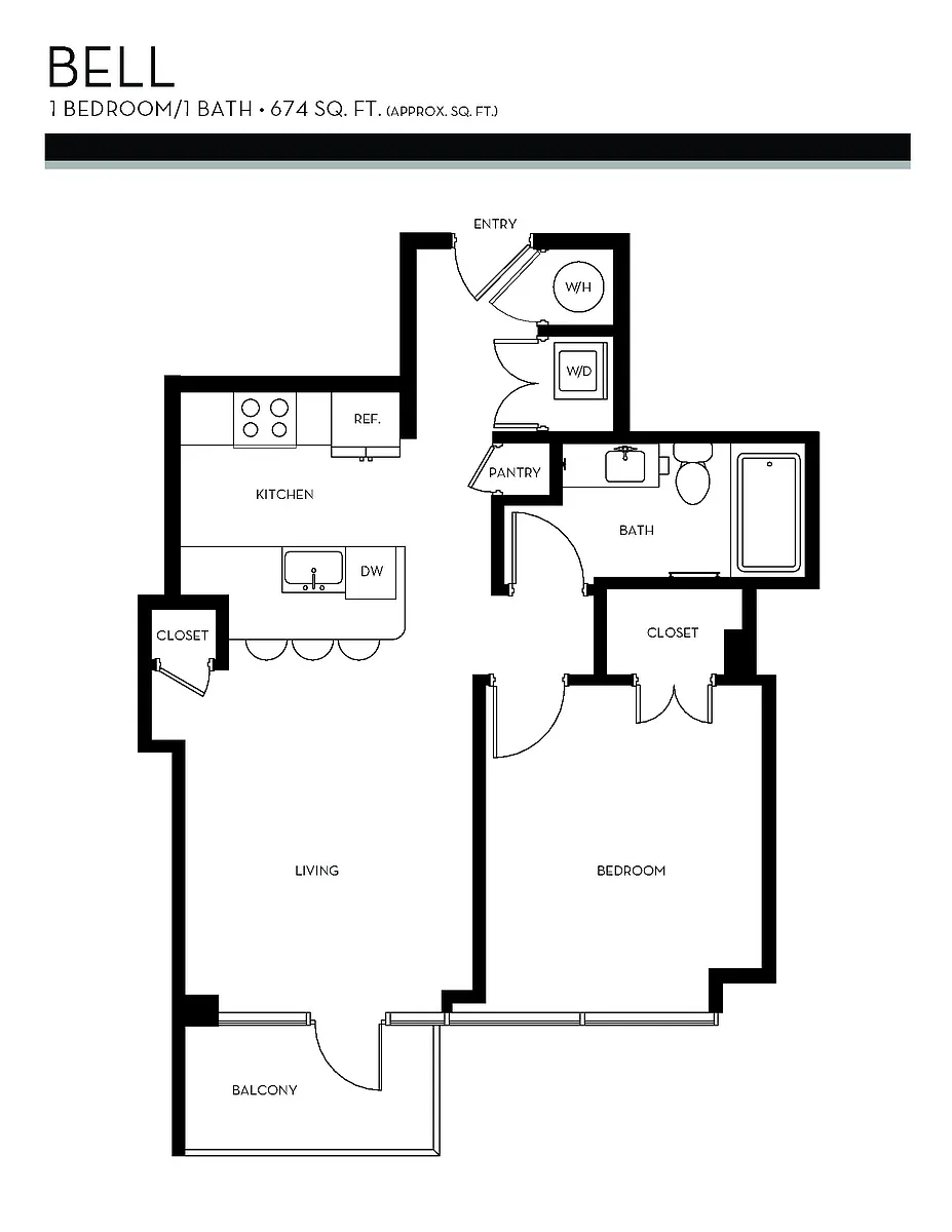 Floor plan Bell