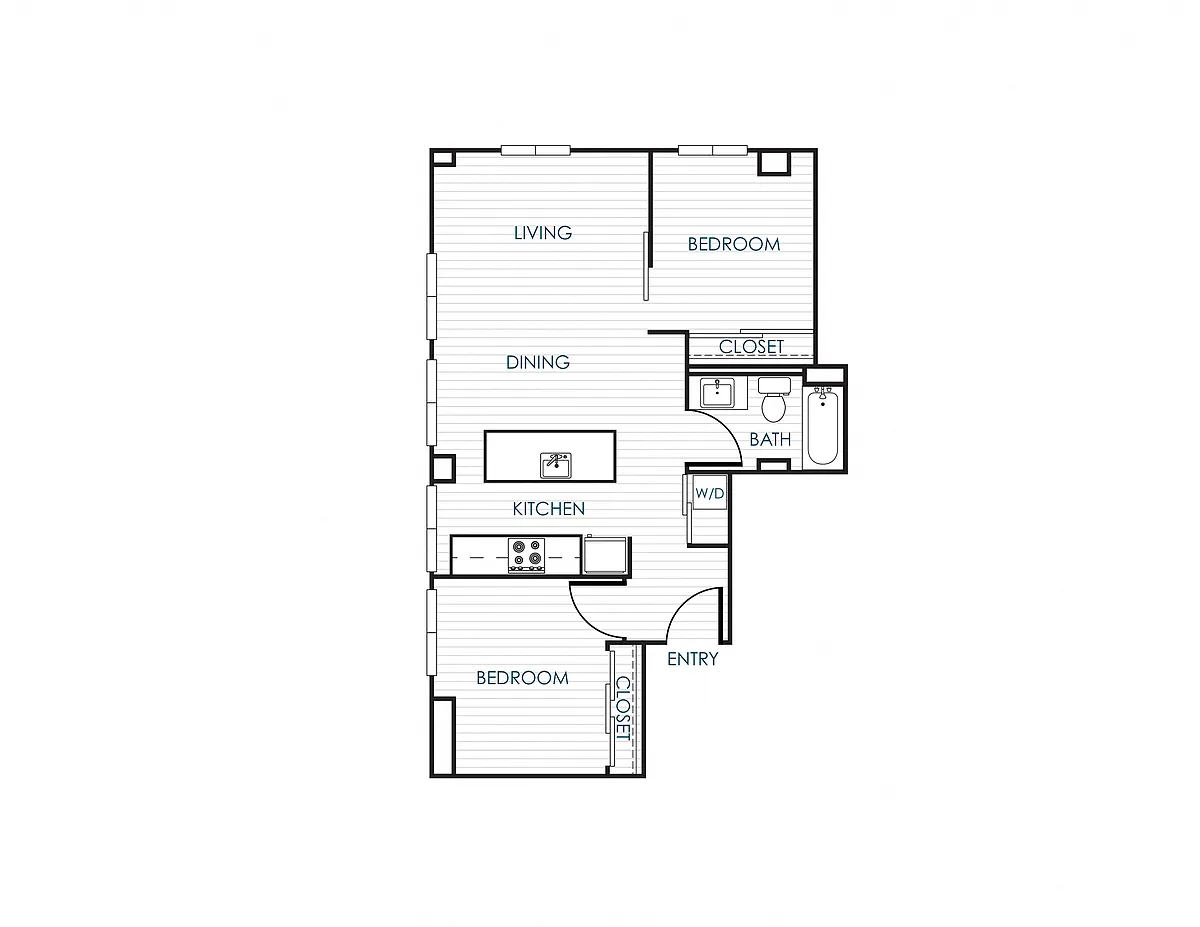 Floor plan B10B