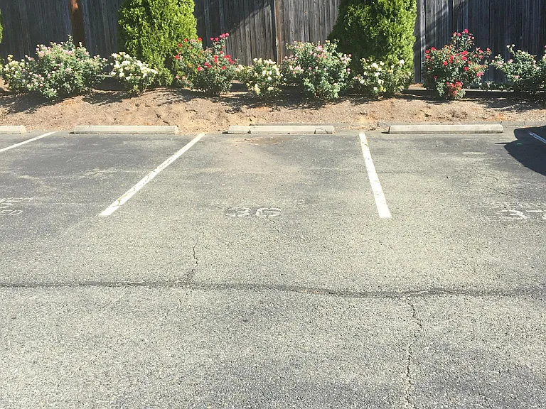 Outdoor parking space (included with rent)