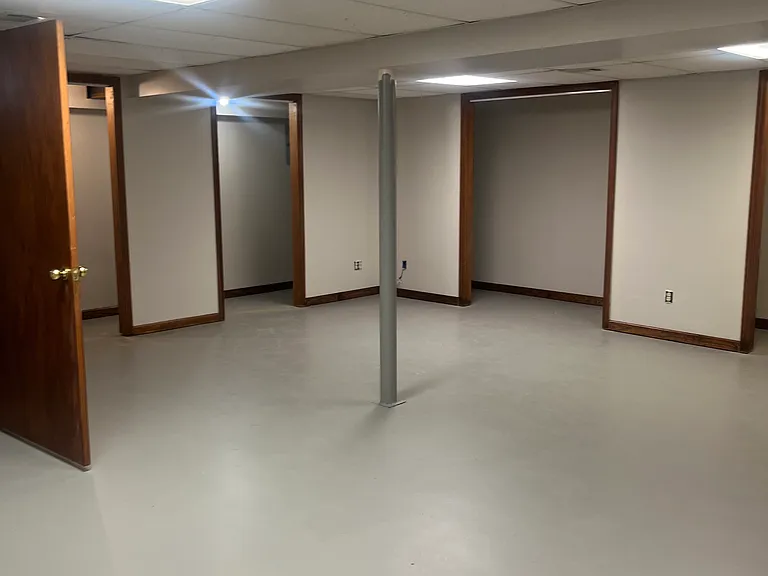finished space downstairs