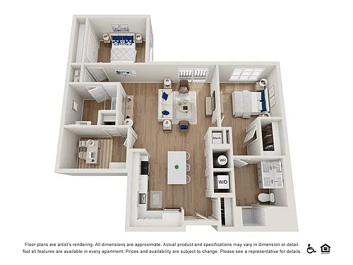 Floor plan 2H Den