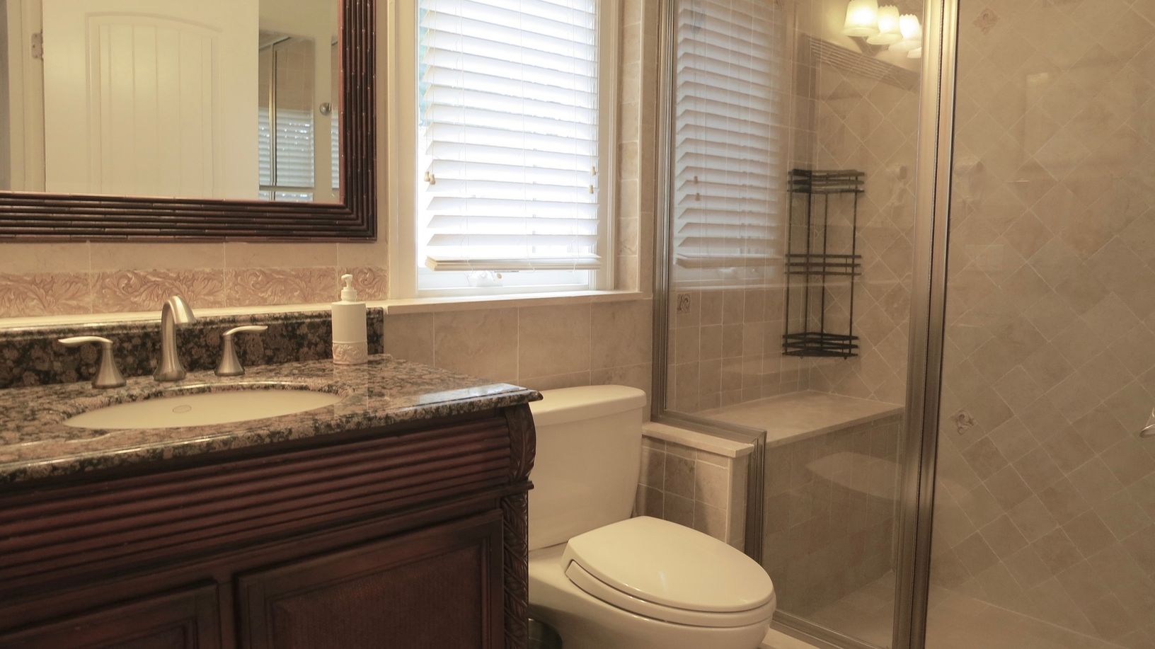  two of four bathrooms