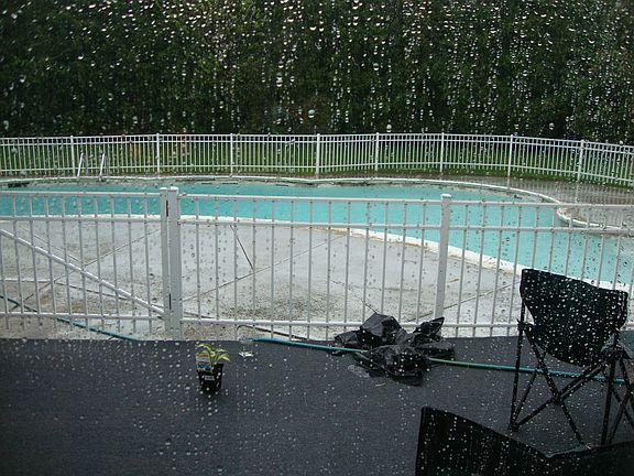 Inground Pool with fencing