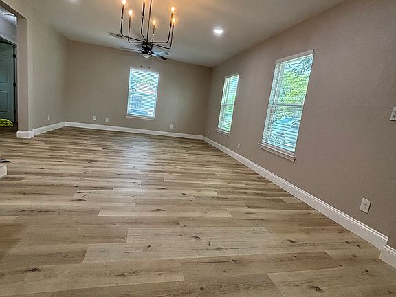 Living room and dinning room