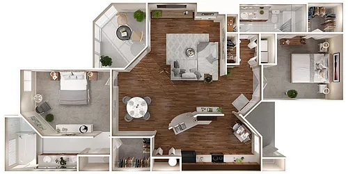 Floor plan Crane