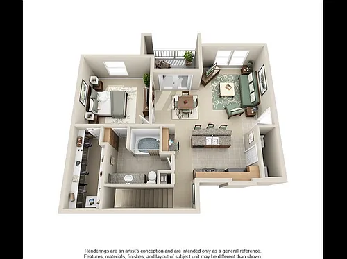Floor plan A3C