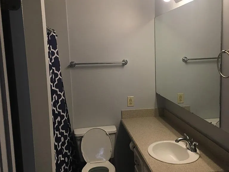 Primary bathroom upstairs