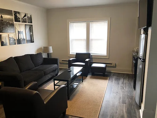 Floor plan One Bedroom Furnished