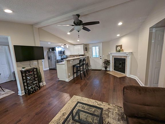 Fireplace from living