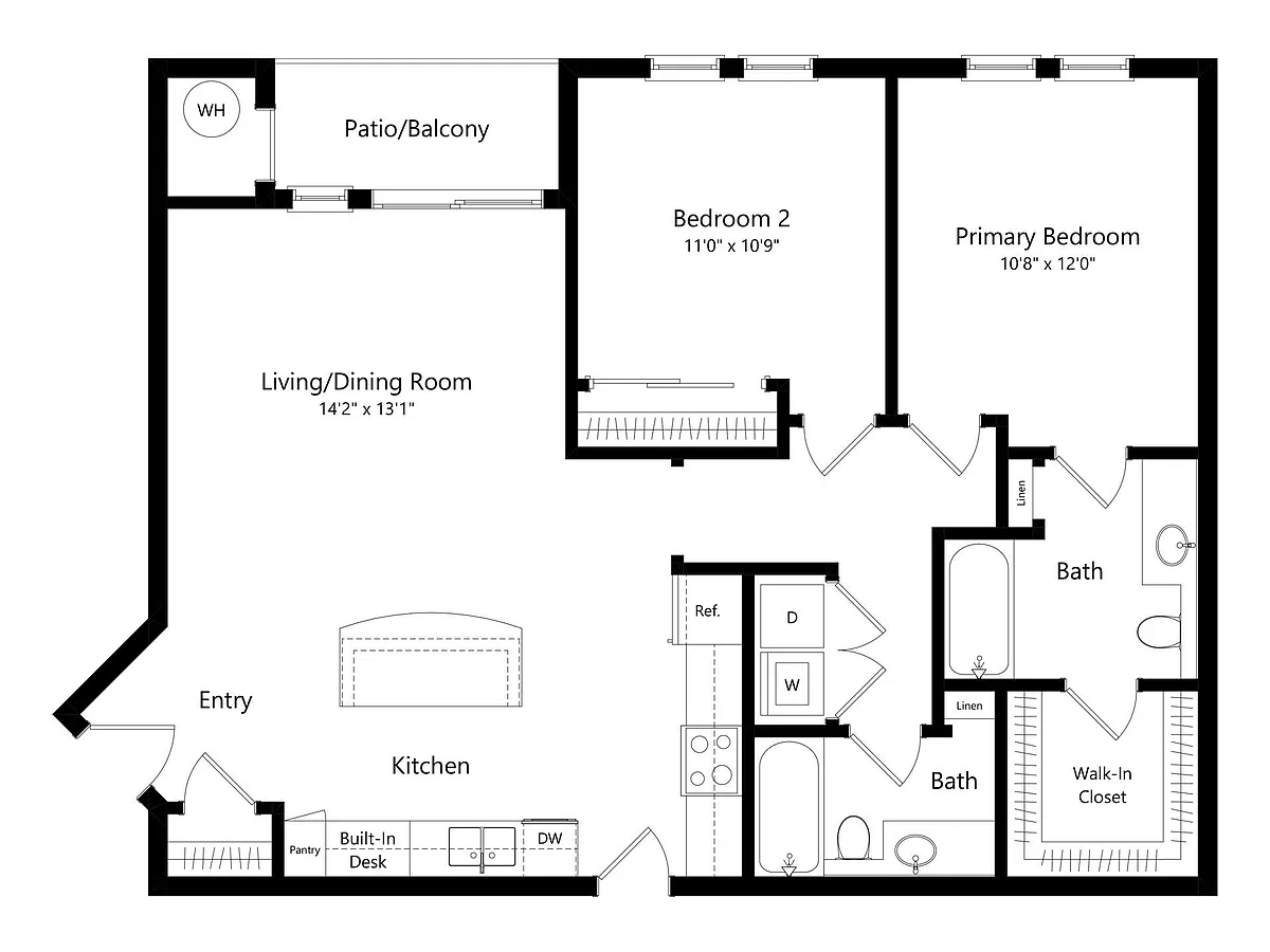 Floor plan Breckenridge