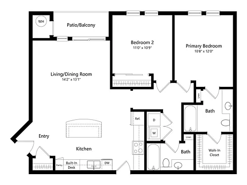Floor plan Breckenridge
