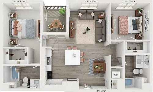 Floor plan B1