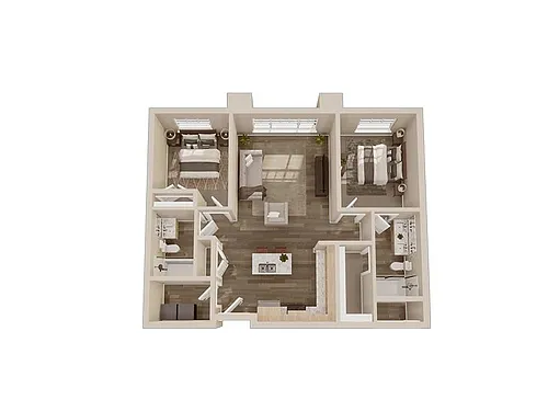 Floor plan Bell Canyon