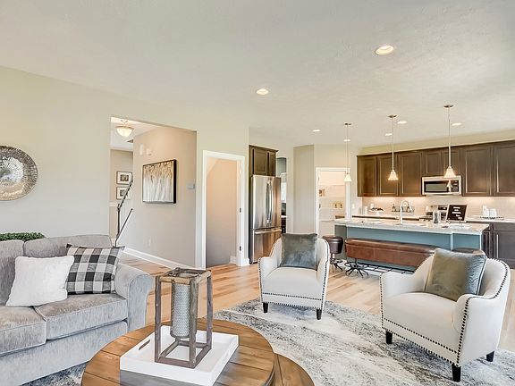 Bright open floorplan