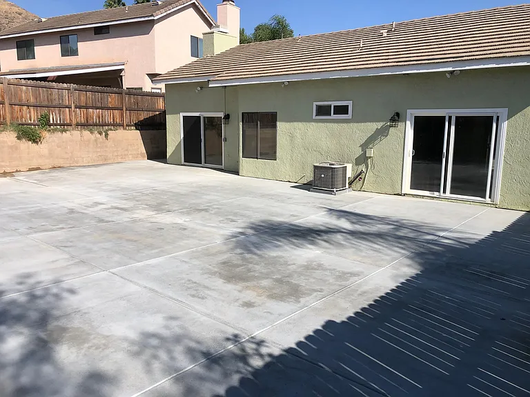 Backyard (3000 SF of Decking) - Future Patio Cover (27x16) SF
