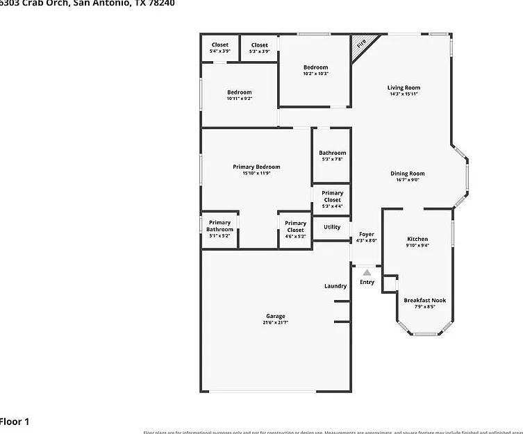 3 bed, 2.0 bath, 1351 sqft, $1,700 — Photo 2