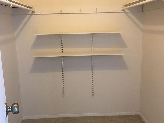 Bedroom walk-in closet