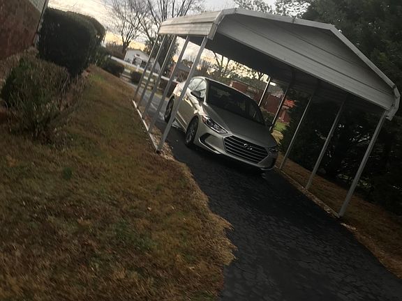Additional carport - side of the house