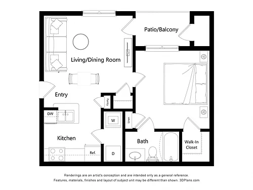 Floor plan The Maple