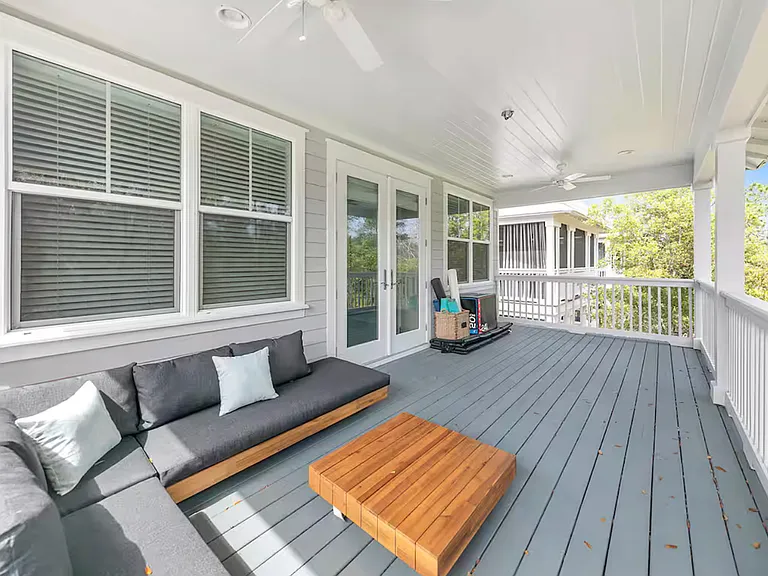 front porch - upstairs