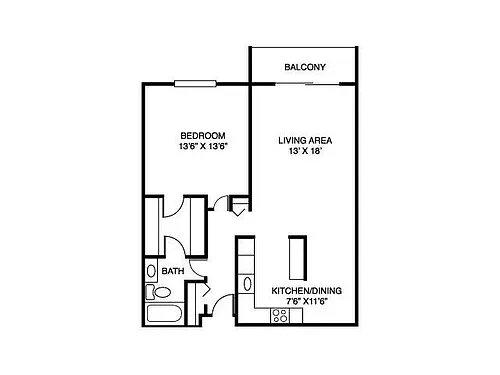 Floor plan 1A