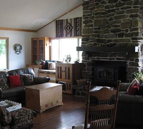 main living area, near kitchen