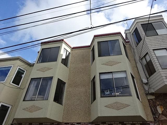 From the curb