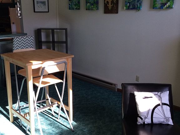 Open dining room