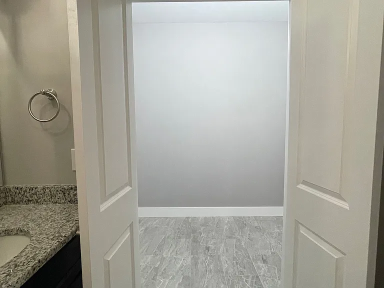 Master bedroom walk-in closet