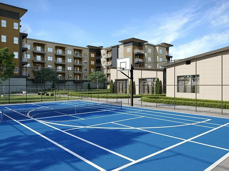 Outdoor Pickleball Court