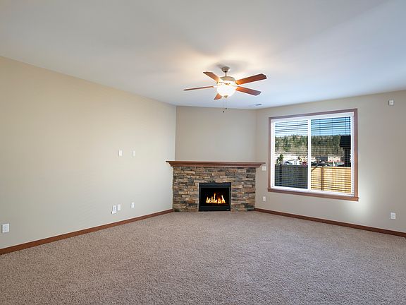 Stone fireplace option 