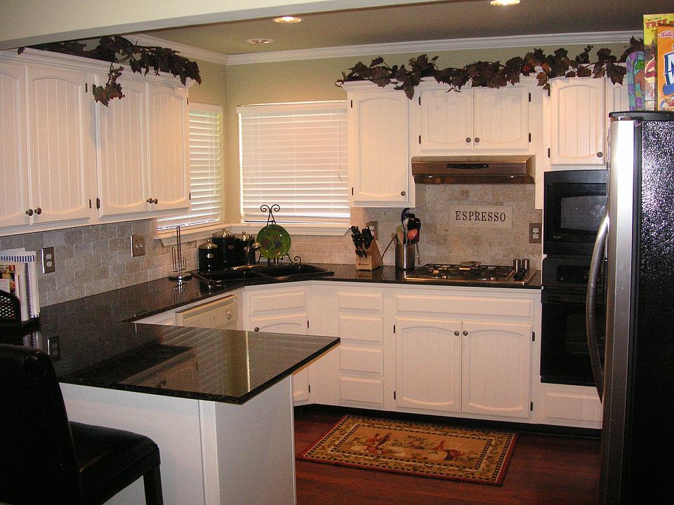 Kitchen with Granite Countertops