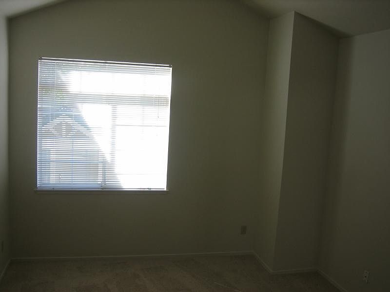Vaulted ceiling in master bedroom