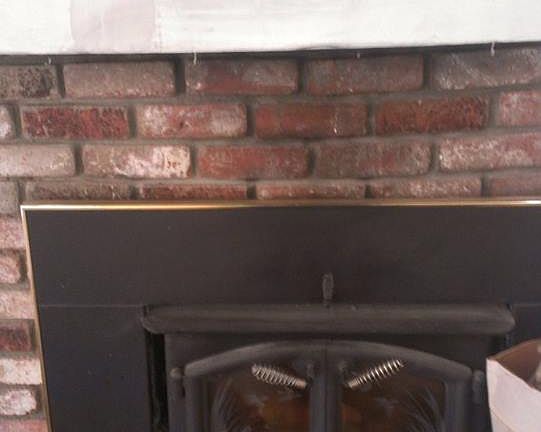 Brick Fireplace