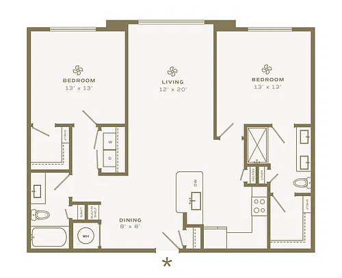 Floor plan Barley ALT
