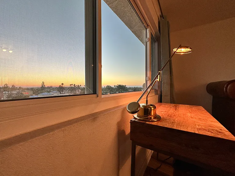 Desk with a view