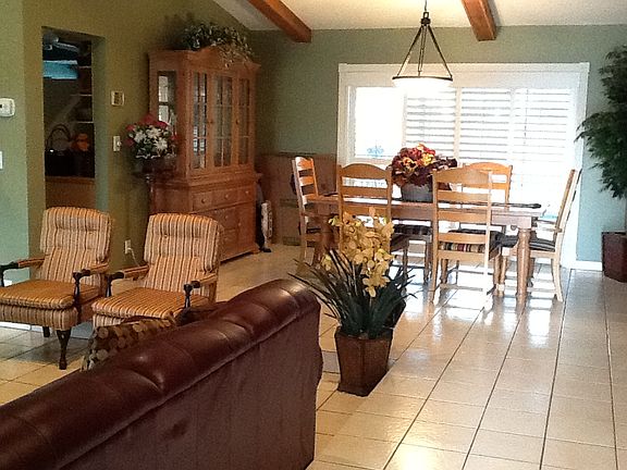 living room and dining room