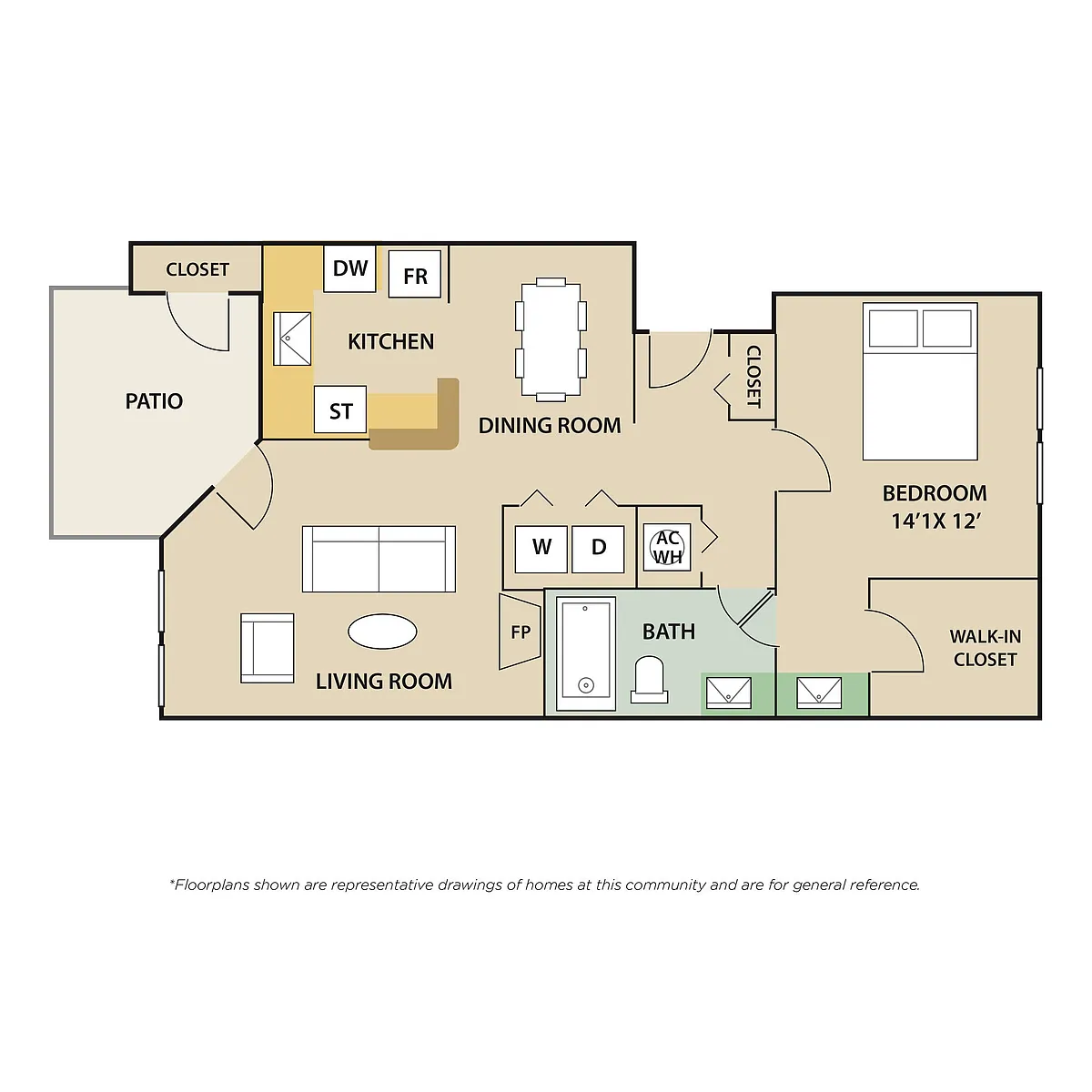 Floor plan Westbrook