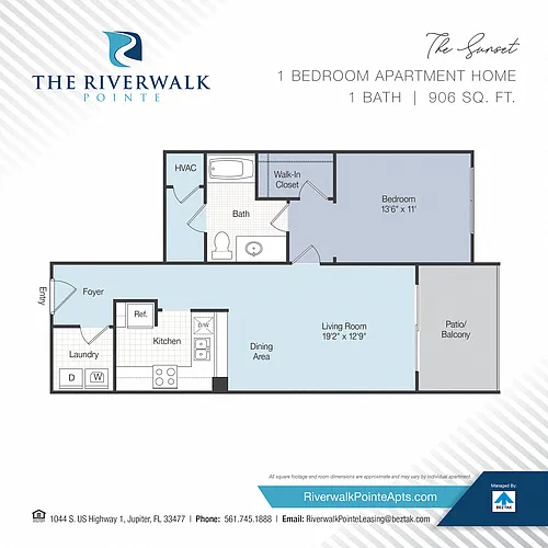 Floor plan Sunset