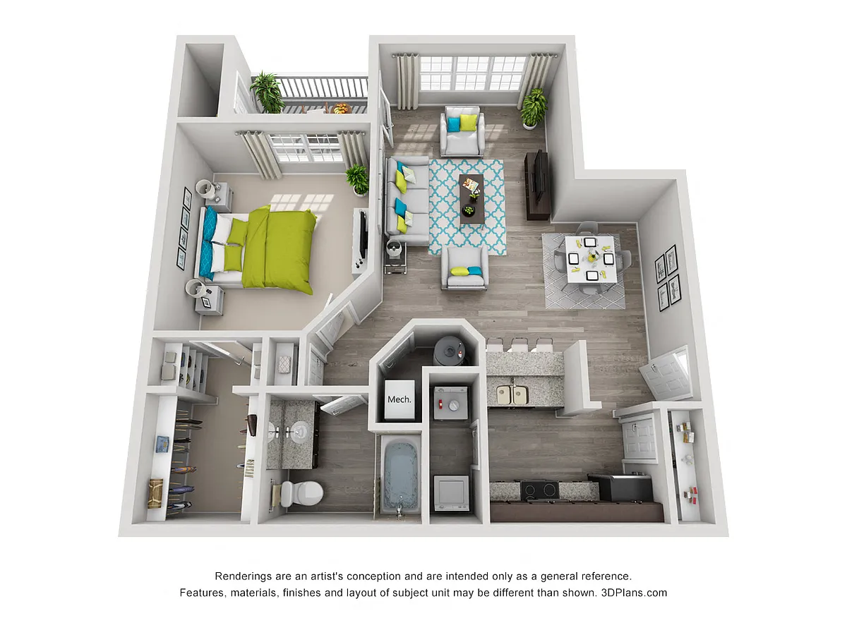 Floor plan Highland